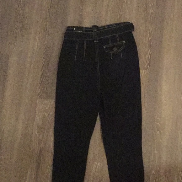 Can’t Tie Me Down High Rise Jeans-Dark Denim - Picture 3 of 4